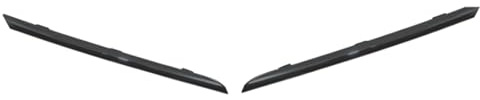 FINAO AUTOPARTS® - Set de baguettes noires de calandre pour Clio IV