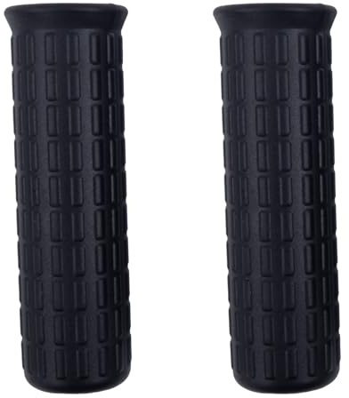 Drivstraw Gummigriffe für Schubkarren, 30 mm Innendurchmesser, runde Rohrgriffe, rutschfeste, stoßdämpfende Ersatzabdeckungen für Gartenwagen und schwere Lastwagen, schwarz (122 x 30 mm), 2 Stück