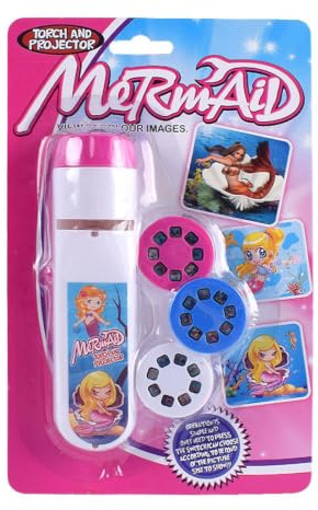 Projector Flashlights for Kids Story Light Toy | Slide Projector Torch Light Projector Science Educational Set Christmas Stocking Fillers Christmas Halloween Party for Kids