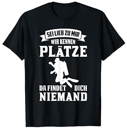T-Shirt Taucher Tauchen Witz Schnorcheln Meer lustiger Spruc T-Shirt