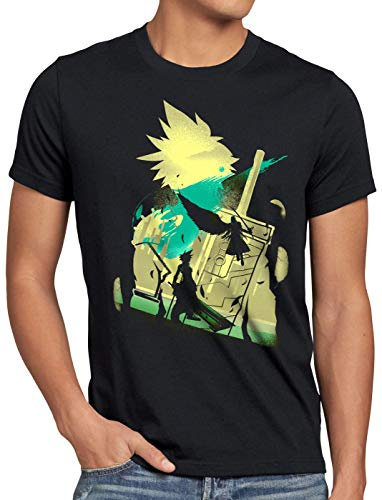 style3 VII Fantasy Battle Herren T-Shirt Avalanche Sephiroth final Japan ff7
