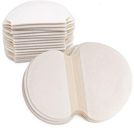 Patch Anti Transpiration, 40 Pièces Coussinets Anti Transpirant Jetables Invisibles et Confortables sous les Aisselles Patch Protège Aisselles Femmes et Hommes