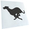 Kiwistar - Autoaufkleber - Dunkelgrau - 17x11cm Windhund - Heckscheibe Auto Aufkleber wetterfest für Kfz LKW Mofa Truck - Sticker außen selbstklebend Tuning Zubehör für Fenster Fahrzeug Scheibe