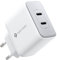 NOVOO 35W Caricatore USB C 2 Porte GaN III Caricabatteria, Compatto da Viaggio Caricabatterie Rapido da Parete per MacBook Air, iPad Pro, Pixel, iPhone 14-8, Galaxy, Samsung S10/S20/S22+