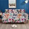 xczxc Sofa Überzug Sofabezug 3 Sitzer, Anti-Rutsch-Couch Überzug für L Form Sofaschoner Chaiselongue Ecksofa Schonbezüge Wohnzimmer Sessel, Bunter Schmetterling