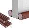 2ud Burlete Bajo Puerta. Burlete Doble para Puertas y Ventanas, de Polipiel, Ajustable entre 32-94cm. Aislamiento Acústico, Reductor Frio/Calor, Bloqueo de Viento, Luz, Polvo, Insectos.