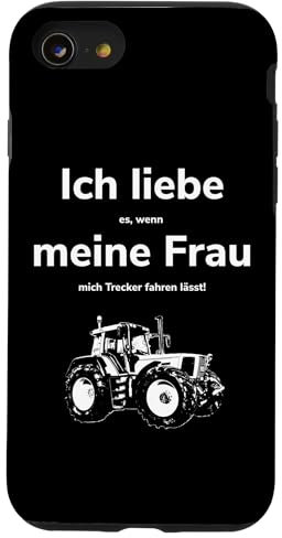 Hülle für iPhone SE (2020) / 7 / 8 Landwirtschaft Trecker Landwirt Bauer Traktor Mann Geschenk