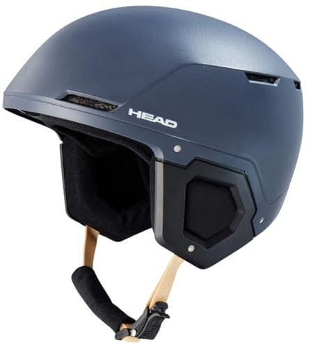 Skihelm Snowboardhelm Ski Snowboard Helm - Head Charter Evo SR - Nachtblau - Größe: XL/XXL (60-63 cm) - Ski Helm - mit optimiertem Belüftungssystem - Hartschalen Helm Skifahren Snowboarden