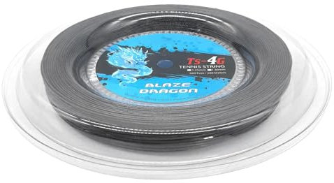 Corda per Racchetta da Tennis, Corda da Tennis - Corda per Racchetta Corda da Tennis con Grande 4G,Corda da Tennis, Filo Rigido primario per Pratica, Filo per Racchetta per Persone con lesioni minori