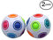 FC MXBB Fidget Ball Cube Intelligence Rainbow Magic Cube 3D Puzzle Fußball Design Fidget Toys 2 Stück