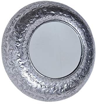 MAADES Design Spiegel Wandspiegel Baltic - silberfarbig