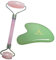Jade Face Roller for Anti-Aging, Anti-Wrinkle Beauty Skincare Rose Quartz Massager Tool (Jade Roller & Gua Sha Massager Set)