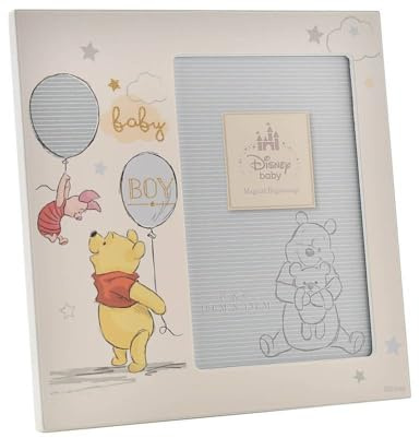 Disney Magical Beginnings MDF 4 x 6 Photo Frame Pooh Baby Boy DI416
