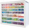 IRIS USA Craft Cabinet Storage, Screw Organizer, Hardware Storage Organizer, 44 Drawer Parts Cabinet, Art Storage Cabinets, Small Parts, Nuts and Bolts, Tool Storage, Scrapbook Art Hobby - White