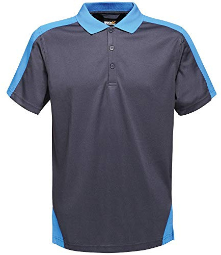 Regatta Mens Contrast Coolweave Quick Dry Work Polo Shirt