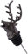 Mousyee Verseur Alcool, Verseurs de Vin Verseur en Alliage de Zinc avec une Forte Tension Verseurs en Forme de Tête de Cerf de Ppolissage Vintage Durable et pas Facile à Rouiller pour 18mm-20mm (Noir)