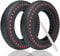 OUXI Xiaomi Tyre, Electric Scooter Tyre Solid 8.5 Inch Puncture Proof Explosion Proof Rubber Tubeless Wheel Front/Rear for Xiaomi Mijia M365 Pro, Gotrax gxl/XR/V2 - 2PCS
