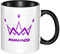 YINGD Kpop Mamamoo - Taza de café de cerámica divertida con asa, taza grande para café, té, agua, 11 onzas