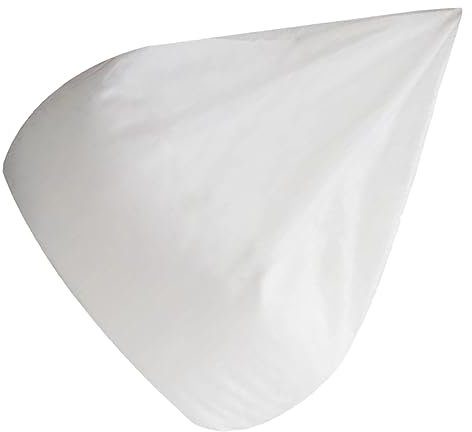 HOMSFOU Weiche Innenbezug Des Lazy Austausch Des Lazy-sofabezugs Sitzsack-innenbezug Ohne Füllung Sitzsack-innensack Sitzsack-ersatzbezug Sitzsackbezug Gefütterter Deckel Stoff Tatami Weiß