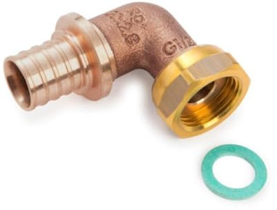 Rehau Rautitan RX+ Winkelübergang mit ÜWM, 16 mm x G 1/2