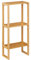 Scaffale modulare in bambù con 2 livelli 84x35x20cm 7house