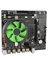 Yctze X58 Desktop-PC-Motherboard-Set mit X5650-CPU und 8G-Speicher, Hauptplatinen-Bundle, Micro-ATX-Zhiqiang-Serie, Quad-Core-Six-Core-Set-Kit für, Kompatibel mit DDR3 und ITX