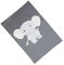IMIKEYA Elefanten Decke Kinder Decken gewichtsdecken Kinder Kleinkinddecke Decke für Couch Babydecken gestrickte Decke Kinderdecke Schlafdecke Ohr Handtuch Decke einstellen Strandmatte