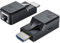 Rallonge HDMI sur câble Ethernet Cat5e/6, prise en charge audio et vidéo UHD 1080p @ 60 Hz, HDMI mâle vers mâle RJ45 réseau LAN Extender 60 m, convertisseur répéteur, pour HDTV, PC, PS3/4, projecteur,