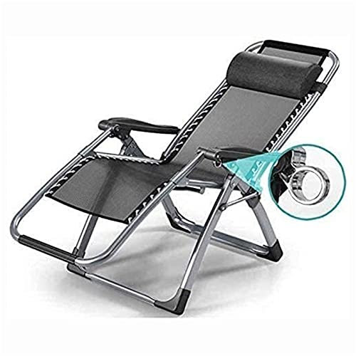 Generisch Zero Gravity Lounge Chair, Camping Lounge Chair, Garten Lounge Chairs, Klappsessel, individueller Lunch Chair, einfacher tragbarer Stuhl für Erwachsene (Farbe