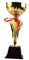 SWAYVES Cérémonie Des Trophées, 1 Pièce, Concours de Match D'Or, Coupe de Prix, Prix D'Honneur, Tournoi de Basket-Ball, Récompense de Sport En Métal, Football/A/14 * 36Cm