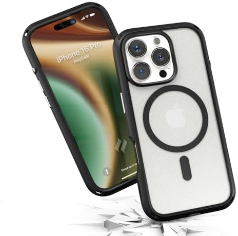 Catalyst Influence Case for iPhone 16 Pro, Military Grade Drop Protection Slim Case for Apple iPhone 16 Pro with Wrist Lanyard, Compatible with Magsafe, Crystal Clear Back Protective Case Cover