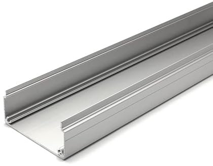 DOLD Mechatronik Aluminium Kabelkanal 40x80, Silber, Tragbar, 1 Stück, 40 x 80 cm, Kabelkanal