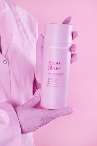 Sassy Scents Snow Pixie Multi-Purpose Powder - Pet Safe Odour Eliminator for Carpets, Bins, Drains & Stains - Vegan Friendly