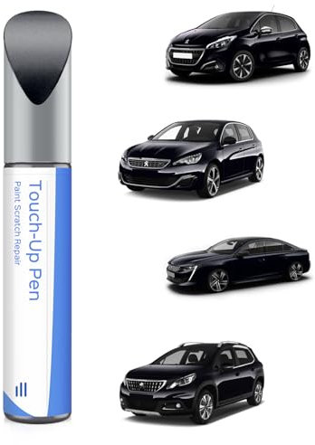 EKU Bleu Encre Nacre/Twilight Blue Metallic Vernice per ritocchi Peugeot esatta – Riparazione di graffi e scheggiature