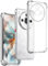 REY Coque Anti-Shock pour ZTE Nubia Z60s Pro, TPU Transparent en Silicone Antichoc
