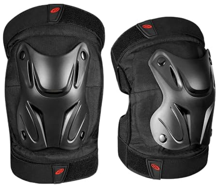Duroecsain Motociclo Tamps gomito, ginocchia e gomiti adulti,Fibbie per ginocchio Guardie tibia pad gomito - per moto di protezione