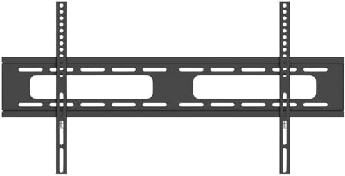General Office Supporto TV ultrapiatto da parete 37-90 pollici, fino a 70 kg, VESA 800 x 400 mm, nero