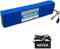 36V 36Ah Batteria Per Bici Elettrica, 36AH Batteria Al Litio, Per Motocicletta Elettrica, Scooter Elettrico, Bici Elettrica, Batteria Al Litio Impermeabile, Con BMS, Con Caricator T Plug+DC
