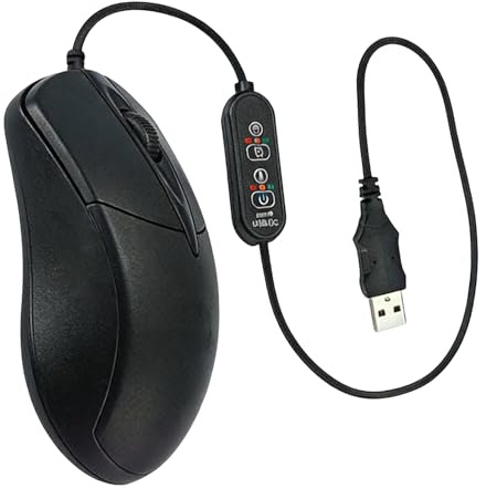 Generisch Beheizte Maus Für Computer Winter Laptop Zubehör | Warme Maus Für Den Winter für Home Office, Wohnung, Studentenwohnheim, Café, Bibliothek, Programmierer, Designer, Studenten