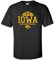 UGP Campus Apparel Iowa Hawkeyes Basketball Hype Herren-T-Shirt, Größe M, Schwarz