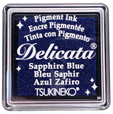 Delicata Sapphire Pigment Ink Pad - Small
