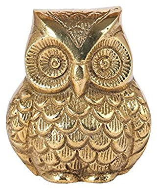 Aatm Decorative & Attractive Brass Statue in OWL Shape