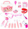 deAO 2-in 1 Arzt-und Zahnarztspielset für Kinder: Tragetasche, Kinderarzt & Krankenschwester, inklusive 17 Accessoires mit Lichtern und Sounds