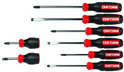 CRAFTSMAN Juego de destornilladores, surtidos, 8 piezas (CMHT65075)