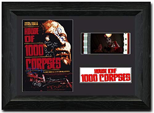 reelfilmcells House Of 1000 Corpses Filmzellen-Display, gerahmt, 35 mm