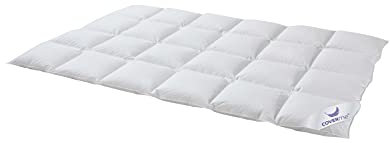 GMD Living COVERme Daunendecke Calvi Herbst/warm, 100% Naturprodukt, Verschiedene Größen, Größe:200 x 200 cm