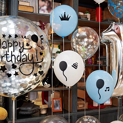 SUPENDANT 12pcs / Set Happy Birthday Tags Aufkleber für Geschenke Adhesive Happy Adhesive Sticker Etiketten für Party Dusche Weihnachten Festival Urlaub GeschenkeAdhesive Sticker Geburtstag Dekoration