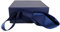 Aryllis Small Luxury Gift Box with Magnetic Lid and Stylish Silk Ribbon, Navy Blue, Gift Hamper for Birthday & Anniversary Presents - 11.5cm x 11cm x 5cm