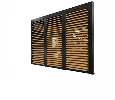 Habrita Foresta Ventelles alu PERBIV36B Imitation Bois pour côté 3,60m pour pergola bioclimatique PER3630BI et PER3660BI