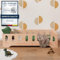 smartwood Bodenbett 120x200 Montessori Kinderbett aus Holz mit FSC-Zertifikat TILA 2P mit Rausfallschutz & Lattenrost bis 300kg belastbar - Einfache Montage